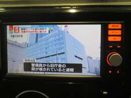 社外ナビ装着車です！フルセグTVはもちろん、CDなどの機能もご利用いただけます☆