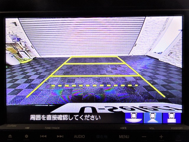 リアワイドカメラ付きです☆