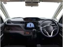 操作性の良いインパネ周りです