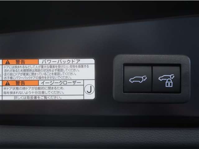 後ろが狭くてもサッと積める。途中で止められる安心のバックドア。後ろの駐車スペースが狭い時に重宝しますよ♪