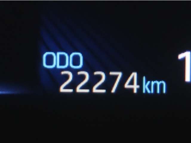 まだまだこれからお乗り頂ける走行距離です。