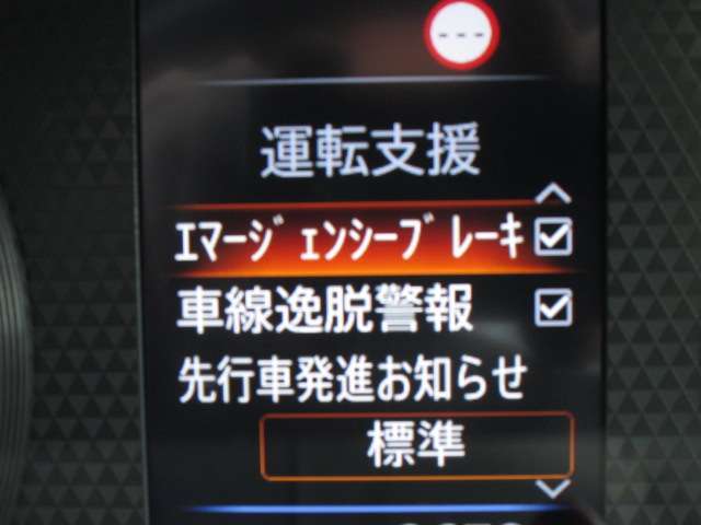 安全装備もしっかりあります
