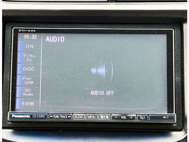 【社外SDナビゲーション】DVD・CD再生可能。Bluetooth(ブルートゥース）接続可能！フルセグTVも視聴可能です。