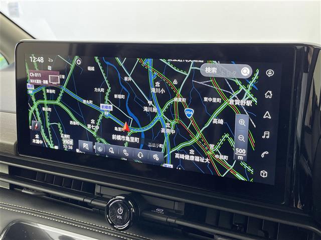 【純正ナビ】専用設計で車内の雰囲気にマッチ！ナビ利用時のマップ表示は見やすく、いつものドライブがグッと楽しくなります！