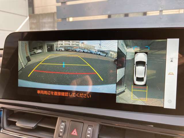 オプションのパノラミックビューモニター付き！（後方の見えにくい場所への駐車時にとっても便利です！車を大事にされる方には、必須アイテムです！）