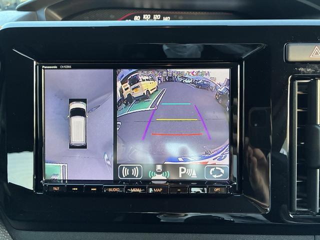 全方位カメラ装備♪車を真上から見下ろしたような状態で確認でき、駐車時に役立ちます☆