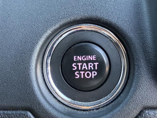 キーレスプッシュスタートシステム装備。ボタンひとつでエンジンスタート！