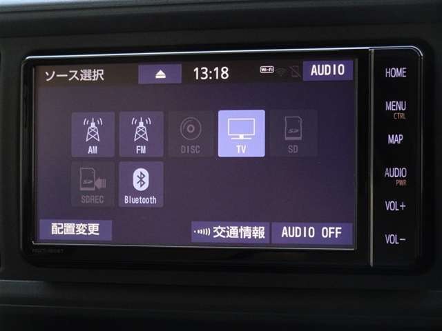 CD・DVD（再生機能）・ブルートゥース等を使用することができます。