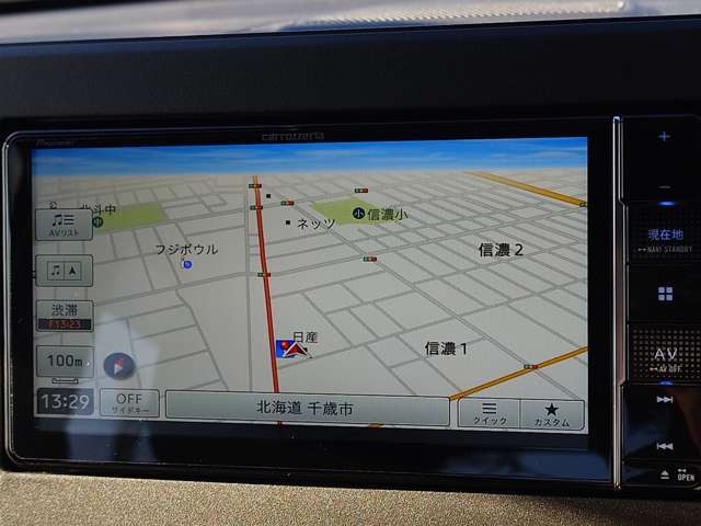 メモリーナビ、フルセグTV