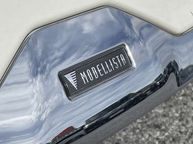 【　モデリスタエアロ　】オプションのモデリスタエアロが装着されております。スポーティな外観でドライブをお楽しみくださいませ。