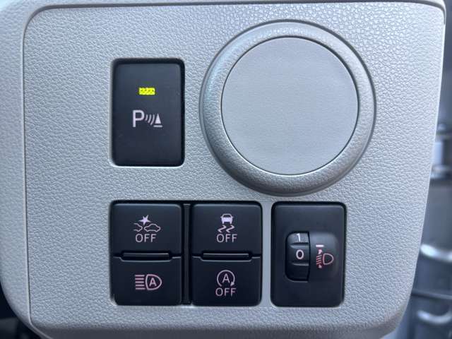 各種スイッチあります