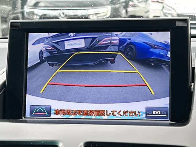 【バックモニター】簡単に後方の安全確認ができます。駐車が苦手な方にもオススメな便利機能です♪