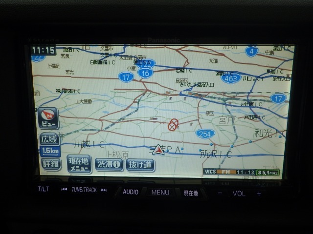 【HDDナビゲーション】オーディオ人気メーカーPanasonic製のナビを装備してます！※社外品のためディラー保証対象外となります