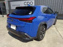 【ボディカラー】鮮やかな『セレスティアルブルーガラスフレーク』です。