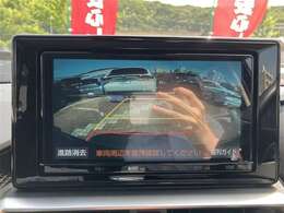 バックモニター付きで駐車も安心！