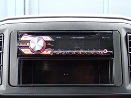 CDオーディオ・ラジオが付いてます。