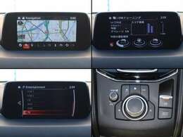 ナビやオーディオ、ご自身の運転記録やメンテナンスログを表示する「マツダコネクト」を搭載。人間工学に基づき、自然な位置に搭載されております。もちろんBluetooth等のオーディオにも対応しております。