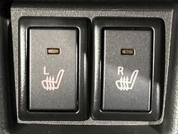 【シートヒーター】寒い日に重宝するシートヒーター！エアコンより早く温まってくれるので寒がりの人も安心ですね♪エアコンの温風は乾燥するから苦手、という方にもをおすすめです。