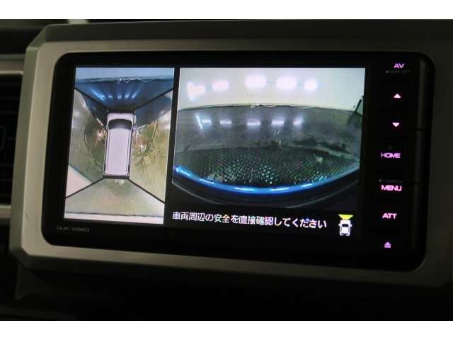 マルチビューカメラシステム！前後左右にカメラがついているのでとっても安心ですね♪