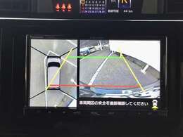 パノラマモニターでバックもより安全に！