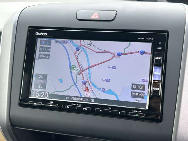 【　ナビゲーション　】ナビゲーションシステム装備なので不慣れな場所へのドライブも快適にして頂けます♪