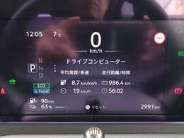 視認性を高める7インチのアドバンストドライブアシストディスプレイを搭載。映し出されるメーター表示グラフィックが先進感と高い質感を演出します。