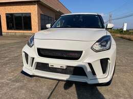 BLITZフロントバンパーエアロ