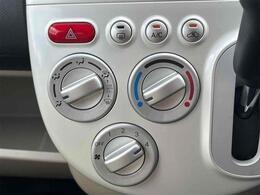 気温に合わせて直感的に操作することで、車内をいつでも快適に保てます。