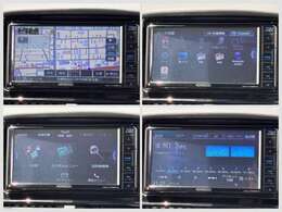 ケンウッド製7型ナビゲーションを装備しています。地デジ,CD,DVD,USB,Bluetooth,FM,AMなど多彩な機能！