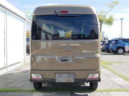 真後ろから見た状態です。