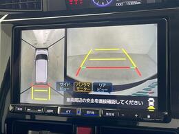 【　全方位カメラ　】上から見下ろしたように駐車が可能です。安心して縦列駐車も可能です♪