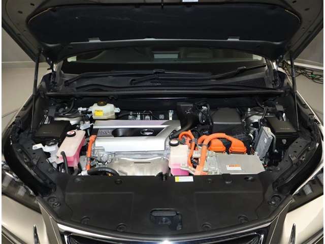 エンジンルームもクリーニング済みです。きれいにしているとトラブルの早期発見が出来ますね！