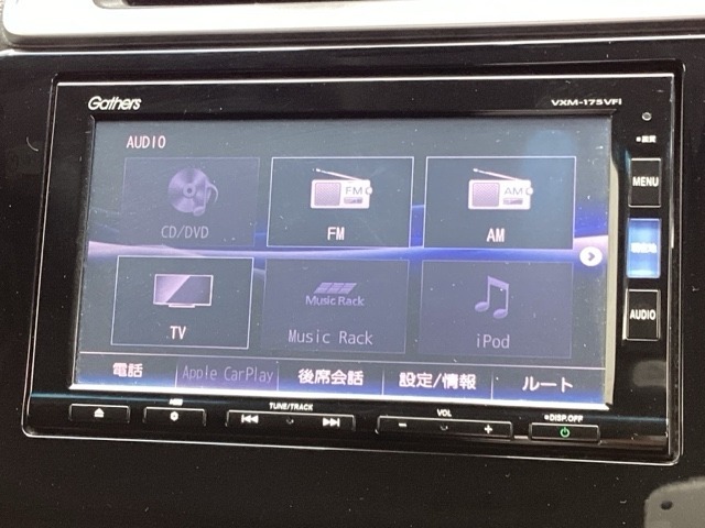 ナビ機能だけではありません、地上波TVやDVD等、オーディオ機能も充実しています。