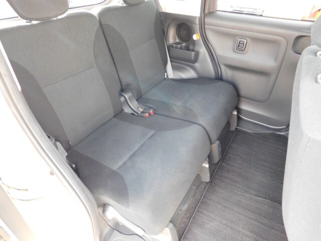 後部座席です。