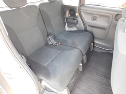 後部座席です。