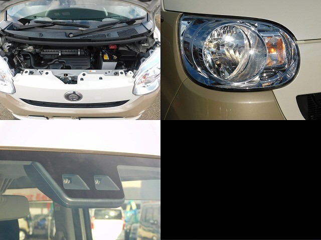 エンジンルーム　ヘッドライト