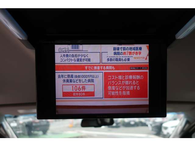 ALPINE10.2インチ後席モニター搭載♪