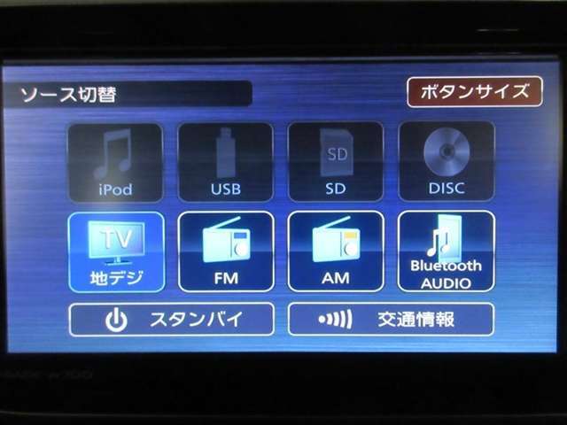 オーディオ表示