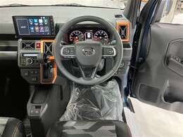 見通しのいい視界と視線移動に配慮されたレイアウト。