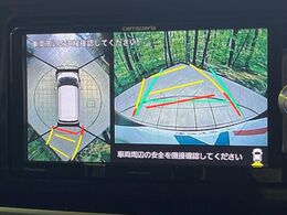 【パノラマモニター】専用のカメラにより、上から見下ろしたような視点で360度クルマの周囲を確認することができます☆死角部分も確認しやすく、狭い場所での切り返しや駐車もスムーズに行えます。