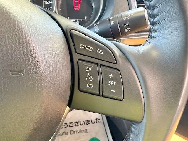 オートクルーズコントロール付きで長距離移動も楽々！燃費の向上も図れます！便利ですよね♪