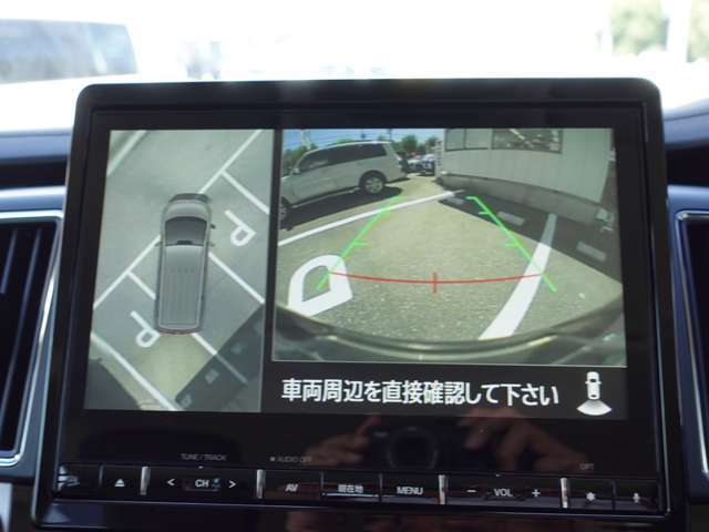 マルチアラウンドモニターの画像をナビ画面で表示できます。