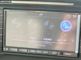 純正SDナビ付き！DVD再生、フルセグTV、Bluetoothオーディオ、バックモニターと装備が充実しております！