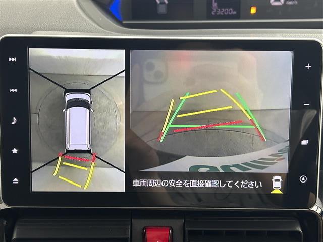 【　全方位カメラ　】上から見下ろしたように駐車が可能です。安心して縦列駐車も可能です♪