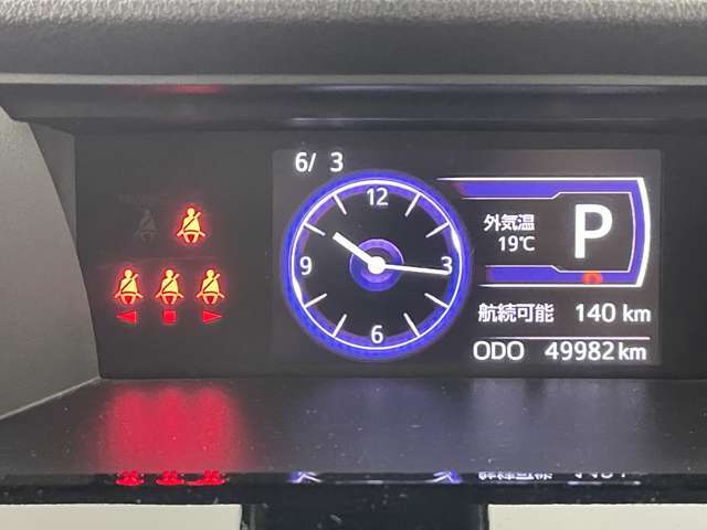 【スピードメーター】メーターがシンプルで見やすく運転しやすいですね！