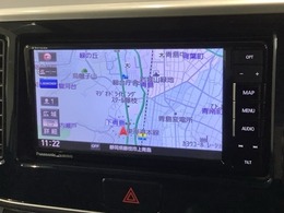 社外ナビ搭載です。知らない道も安心ですね！