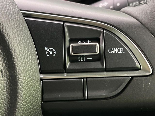 【問合せ：0776-53-4907】【クルーズコントロール】高速道路もラクラク走行。アクセルを離しても一定速度で走行ができ、長距離運転時の負担を軽減！加速・減速も簡単なスイッチ操作で調整できます。