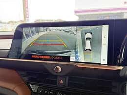 【全周囲カメラ】全周囲カメラがついているので駐車が苦手の方でも安心して後退可能です！ガイドラインも表示されます！クリアランスソナーと合わせて、映像と音で周囲を確認しながら駐車が可能となっております！