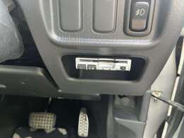 ETC装着済です。料金所もスムーズに通ることができます。