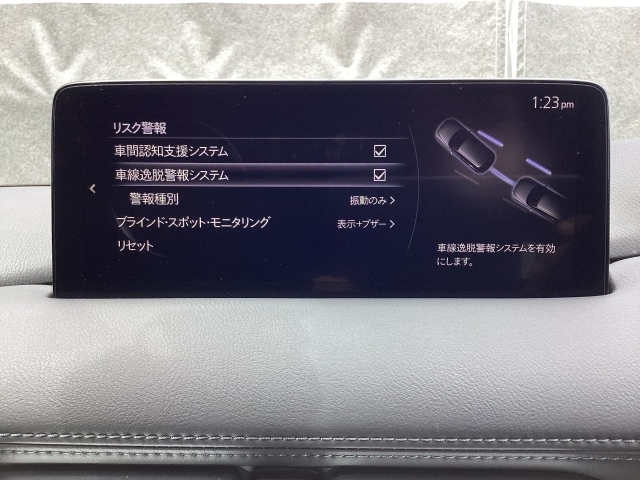 TCS（トラクションコントロールシステム）＆DSC（横滑り防止機構）やBSM（隣車線上の側・後方からの車両接近を通知）、LDWS（車線逸脱警報システム）で安全運転をサポート！